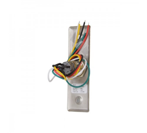 Кнопка виходу ATIS Exit-811L для вузьких дверей з LED-підсвічуванням Кнопка виходу ATIS Exit-811L для вузьких дверей з LED-підсвічуванням