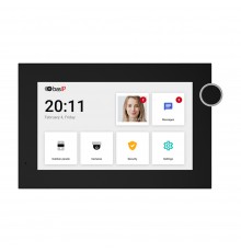 IP-відеодомофон Bas-IP AZ-07L Android 7" black з можливістю горизонтального та вертикального монтажу
