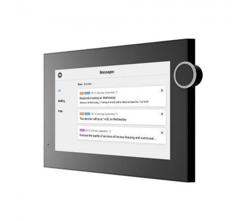 IP-відеодомофон Bas-IP AZ-07L Android 7" black з можливістю горизонтального та вертикального монтажу IP-відеодомофон Bas-IP AZ-07L Android 7" black з можливістю горизонтального та вертикального монтажу