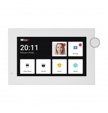 IP-відеодомофон Bas-IP AZ-07L Android 7" white з можливістю горизонтального та вертикального монтажу