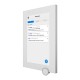 IP-відеодомофон Bas-IP AZ-07LF Android 7" Wi-Fi white з можливістю горизонтального та вертикального монтажу