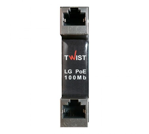 Пристрій для грозозахисту F-F Twist LG-POE-100Mb-2U Пристрій для грозозахисту F-F Twist LG-POE-100Mb-2U