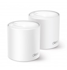 Домашня Mesh Wi-Fi система TP-LINK DECO X50 2PK AX3000 3xGE LANWAN MU-MIMO OFDMA (DECO-X50-2-PACK)
