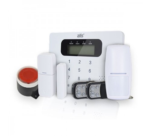 Комплект бездротової GSM сигналізації ATIS Kit GSM 100 з вбудованою клавіатурою Комплект бездротової GSM сигналізації ATIS Kit GSM 100 з вбудованою клавіатурою