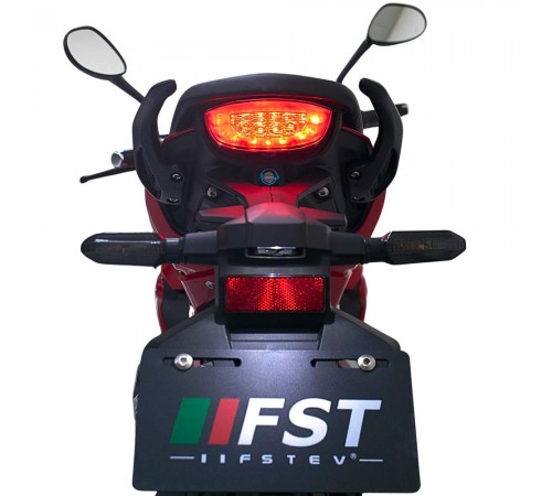 Електроскутер V9 Wuxi Electric 3000W 72V 52Ah red Електроскутер V9 Wuxi Electric 3000W 72V 52Ah red