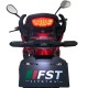 Електроскутер V9 Wuxi Electric 3000W 72V 52Ah red