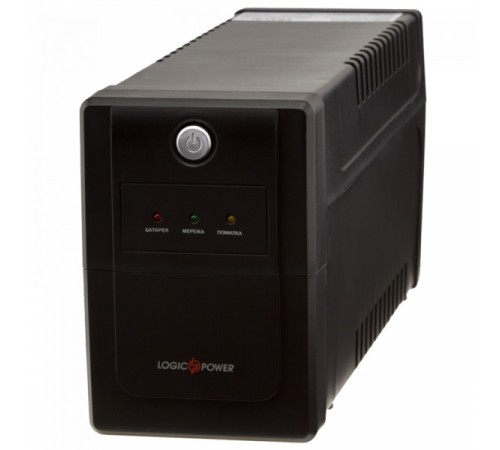 Джерело безперебійного живлення LogicPower LPM-825VA-P 825ВА / 577Вт лінійно-інтерактивне Джерело безперебійного живлення LogicPower LPM-825VA-P 825ВА / 577Вт лінійно-інтерактивне