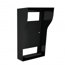 Монтажна коробка з козирком Bas-IP BR-AV8 (black) для накладного монтажу індивідуальних IP-відеопанелей Bas-IP
