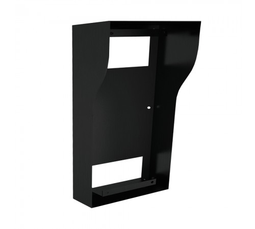 Монтажна коробка з козирком Bas-IP BR-AV8 (black) для накладного монтажу індивідуальних IP-відеопанелей Bas-IP Монтажна коробка з козирком Bas-IP BR-AV8 (black) для накладного монтажу індивідуальних IP-відеопанелей Bas-IP