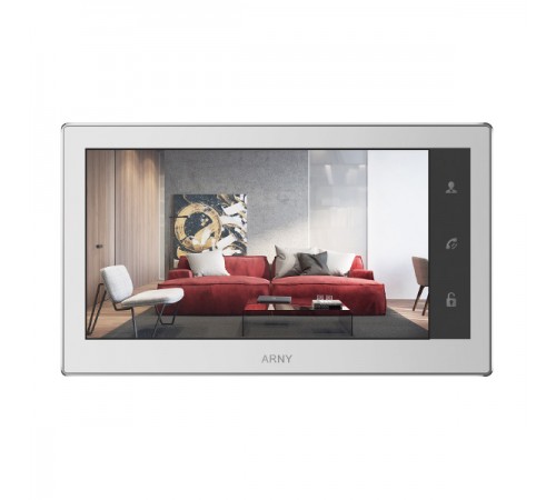 Відеодомофон Arny AVD-740 (2Mpx) white Відеодомофон Arny AVD-740 (2Mpx) white