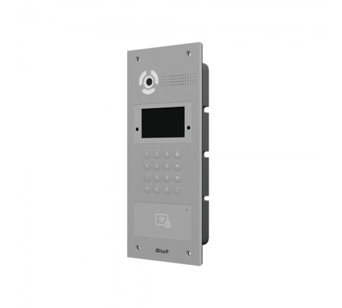 Багатоабонентська IP панель виклику Bas-IP AA-07BD silver зі зчитувачем UKEY для IP-домофонів Багатоабонентська IP панель виклику Bas-IP AA-07BD silver зі зчитувачем UKEY для IP-домофонів