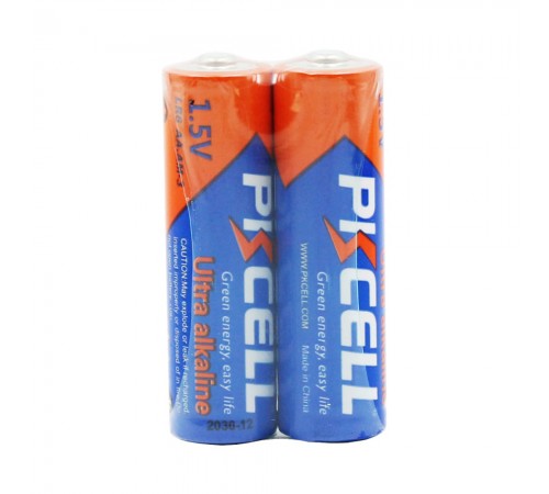 Батарейка PKCELL Ultra Alkaline AA LR6 1.5V, 2шт./плівка Батарейка PKCELL Ultra Alkaline AA LR6 1.5V, 2шт./плівка