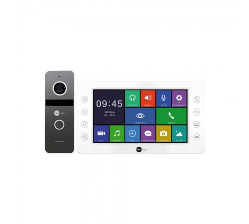 Комплект відеодомофона Neolight KAPPA+ HD / Solo FHD Graphite: відеодомофон 7" з детектором руху і 2 Мп відеопанель Комплект відеодомофона Neolight KAPPA+ HD / Solo FHD Graphite: відеодомофон 7" з детектором руху і 2 Мп відеопанель