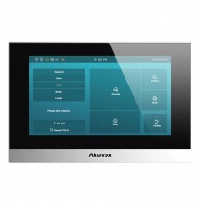 IP-відеодомофон з Wi-Fi 7" Akuvox C313WE silver