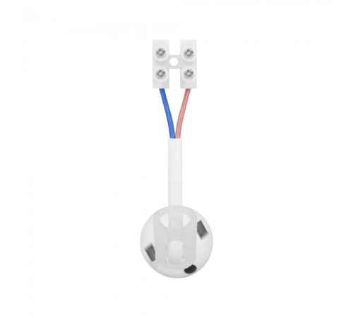 Патрон пластиковий підвісний e.lamp socket pendant.E27.pl.white, Е27, з кабелем 15 см і клемною колодкою, білий Патрон пластиковий підвісний e.lamp socket pendant.E27.pl.white, Е27, з кабелем 15 см і клемною колодкою, білий