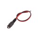 Роз'єм живлення (мама, female) Power jack 2.1*5.5mm з дротом 20 см