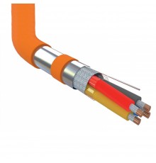 Вогнестійкий кабель УкрПожКабель JE-H(St)H FE180 / E30 4x2x0,8 (1 метр)