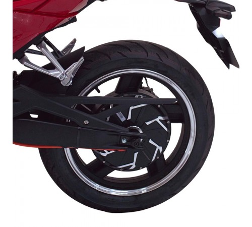 Електроскутер V9 Wuxi Electric 3000W 72V 52Ah red Електроскутер V9 Wuxi Electric 3000W 72V 52Ah red