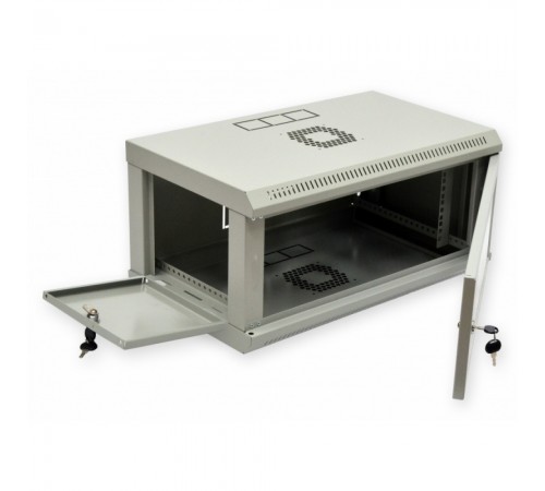 Шафа серверна CMS 4U 600 x 350 x 284 UA-MGSWL435G для мережевого обладнання