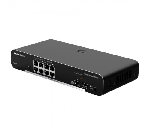 Комутатор Ruijie Reyee RG-NBS3100-8GT2SFP керований 10-портовий без PoE Комутатор Ruijie Reyee RG-NBS3100-8GT2SFP керований 10-портовий без PoE