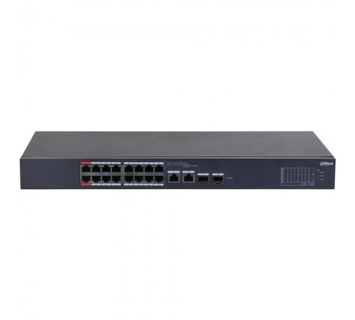 Керований 18-портовый PoE комутатор Dahua DH-CS4218-16ET-135 з 16 портами PoE Керований 18-портовый PoE комутатор Dahua DH-CS4218-16ET-135 з 16 портами PoE