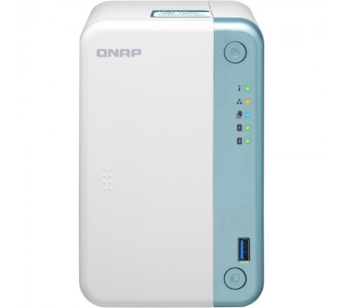 Система зберігання даних QNAP TS-251D-2G з 2 відсіками для дисків, 2GB RAM, настільне виконання Система зберігання даних QNAP TS-251D-2G з 2 відсіками для дисків, 2GB RAM, настільне виконання