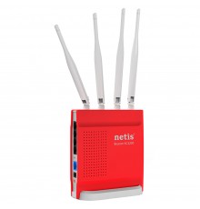 Точка доступу з мережним адаптером NETIS WRL ROUTER 1200MBPS 1000M/4P DUAL BAND WF2681