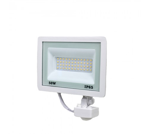 Комплект 5+5 світлодіодних прожекторів Lightwell 50W з датчиком руху: 5 x LW-FL-W-50-S та 5 x LW-FL-B-50-S Комплект 5+5 світлодіодних прожекторів Lightwell 50W з датчиком руху: 5 x LW-FL-W-50-S та 5 x LW-FL-B-50-S