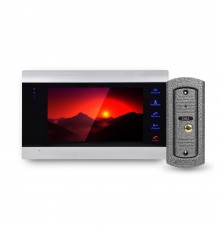 Комплект відеодомофону JT1200 Kit: відеодомофон 7", відеопанель, карта пам'яті 32 ГБ у комплекті