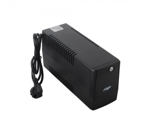 Джерело безперебiйного живлення FSP FP850 PPF4801103 850ВА / 480Вт лінійно-інтерактивне Джерело безперебiйного живлення FSP FP850 PPF4801103 850ВА / 480Вт лінійно-інтерактивне