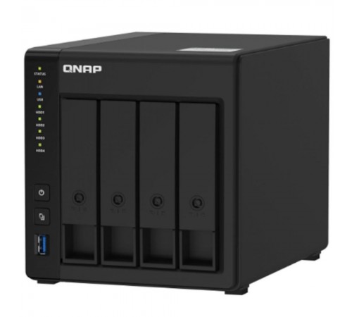 Система зберігання даних QNAP TS-451D2-2G з 4 відсіками для дисків, 2GB RAM, настільне виконання Система зберігання даних QNAP TS-451D2-2G з 4 відсіками для дисків, 2GB RAM, настільне виконання