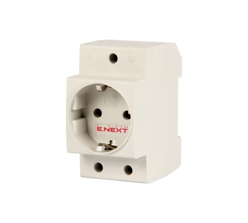 Розетка на DIN-рейку e.socket.pro.din.tms 230 Взз/к Enext Розетка на DIN-рейку e.socket.pro.din.tms 230 Взз/к Enext