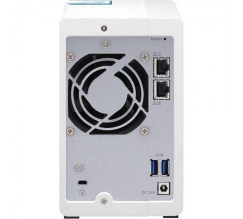 Система зберігання даних QNAP TS-231K з 2 відсіками для дисків, 1GB RAM, настільне виконання Система зберігання даних QNAP TS-231K з 2 відсіками для дисків, 1GB RAM, настільне виконання