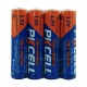 Комплект з 20 батарейок PKCELL Ultra Alkaline AAA LR03 1.5V по 4шт./плівка