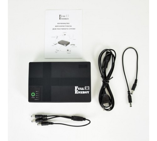 Джерело безперебійного живлення Full Energy BBGP-18W Mini UPS для Wi-Fi роутера Джерело безперебійного живлення Full Energy BBGP-18W Mini UPS для Wi-Fi роутера