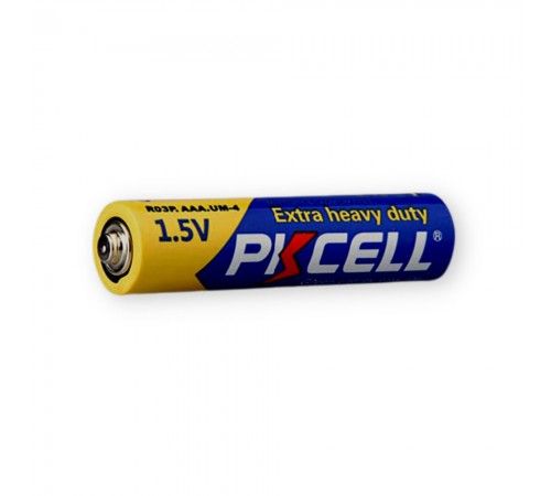 Батарейка PKCELL Extra Heavy Duty AAA R03P 1.5V, 4шт./плівка Батарейка PKCELL Extra Heavy Duty AAA R03P 1.5V, 4шт./плівка