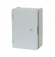 Щит ERKA 022 200 x 300 x 120 мм з монтажною панеллю і опаловими дверцятами