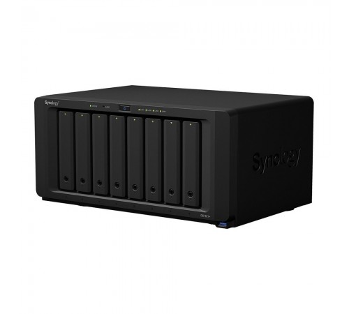 Система зберігання даних SYNOLOGY DS1821+ з 8 відсіками для дисків, 4GB RAM, настільне виконання Система зберігання даних SYNOLOGY DS1821+ з 8 відсіками для дисків, 4GB RAM, настільне виконання