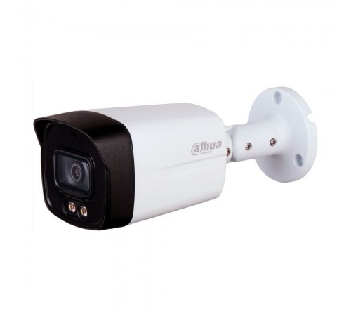 HDCVI відеокамера Dahua 2 Мп HAC-HFW1239TLMP-A-LED (3.6mm) з вбудованим мікрофоном для системи відеоспостереження HDCVI відеокамера Dahua 2 Мп HAC-HFW1239TLMP-A-LED (3.6mm) з вбудованим мікрофоном для системи відеоспостереження