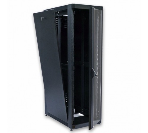 Шафа серверна CMS 42U 610 х 1055 UA-MGSE42610MB посилена для мережевого обладнання Шафа серверна CMS 42U 610 х 1055 UA-MGSE42610MB посилена для мережевого обладнання