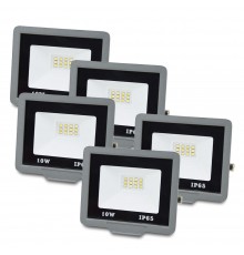 Комплект із 5-ти світлодіодних прожекторів ONE LED ultra (ZY-TH18-10 ) 10 Вт
