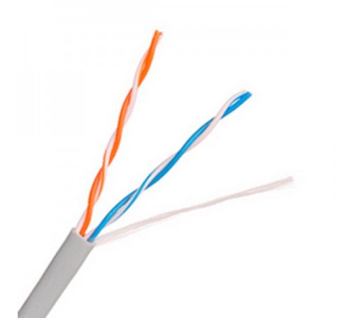 UTP 2*2*0.48-CU кат.5е (UTP мідь внутрішній) бухта 305м UTP 2*2*0.48-CU кат.5е (UTP мідь внутрішній) бухта 305м