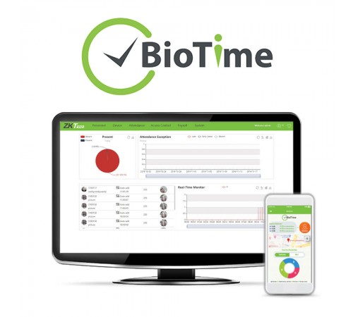 Ліцензія обліку робочого часу ZKTeco BioTime ZKBT-Dev-P10 Ліцензія обліку робочого часу ZKTeco BioTime ZKBT-Dev-P10