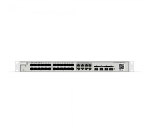 Комутатор Ruijie Reyee RG-NBS3200-24SFP/8GT4XS 24-портовий керований з 8 комбінованими портами Комутатор Ruijie Reyee RG-NBS3200-24SFP/8GT4XS 24-портовий керований з 8 комбінованими портами