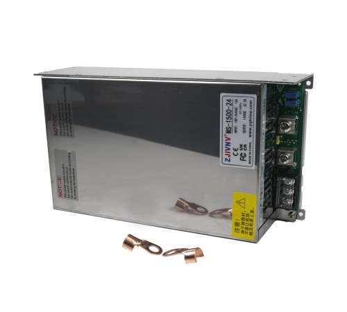 Імпульсний блок живлення MS-1500-24, 1500Вт, 24В DC, 62.5A Імпульсний блок живлення MS-1500-24, 1500Вт, 24В DC, 62.5A