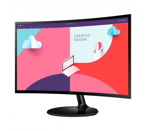 Монітор 27" Samsung LS27C360 Curved VA Black (LS27C360EAIXCI) Монітор 27" Samsung LS27C360 Curved VA Black (LS27C360EAIXCI)