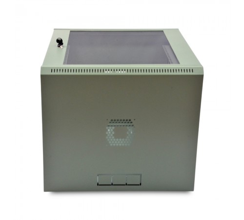 Шафа серверна SteelNet 12U 600 x 600 для мережевого обладнання (скло, сірий) Шафа серверна SteelNet 12U 600 x 600 для мережевого обладнання (скло, сірий)