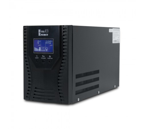 ДБЖ Full Energy BBGP-220/30Pro 2000ВА / 1600Вт з правильною синусоїдою та LCD-дисплеєм ДБЖ Full Energy BBGP-220/30Pro 2000ВА / 1600Вт з правильною синусоїдою та LCD-дисплеєм