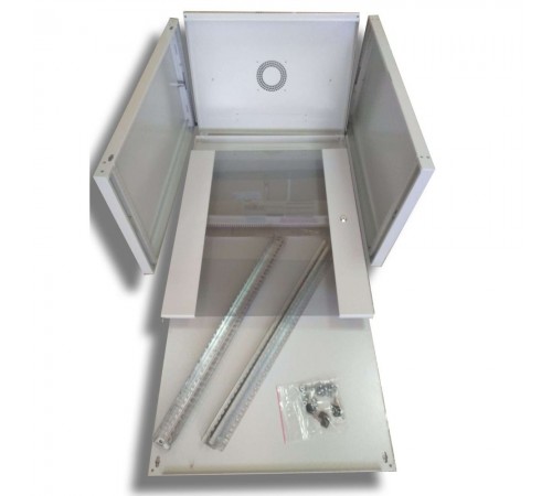 Шафа серверна Hypernet 15U 600 x 600 WMNC66-15U-FLAT для мережевого обладнання Шафа серверна Hypernet 15U 600 x 600 WMNC66-15U-FLAT для мережевого обладнання