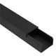 Кабельний канал 220 TM Professional 25x25x2000 мм чорний